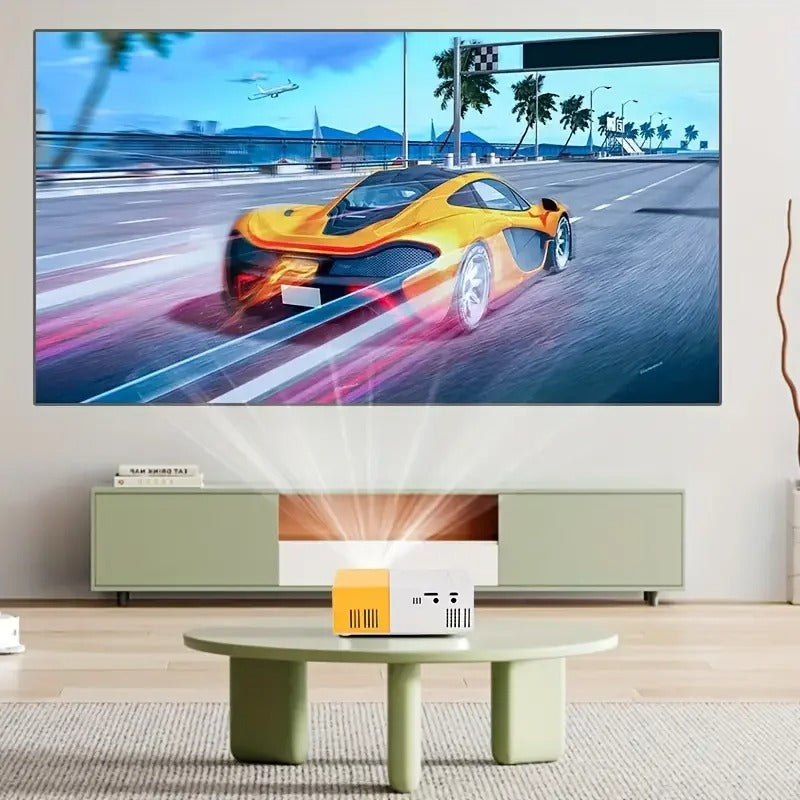 Mini Proyector LED Portátil: cine en casa al instante