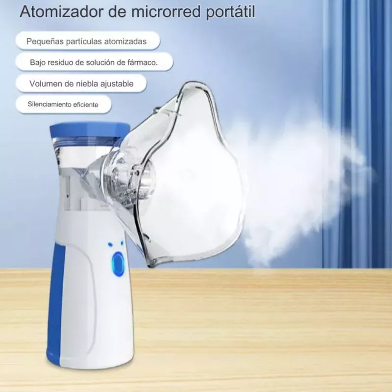 RESPIRA LIBRE YA: Nebulizador Portátil