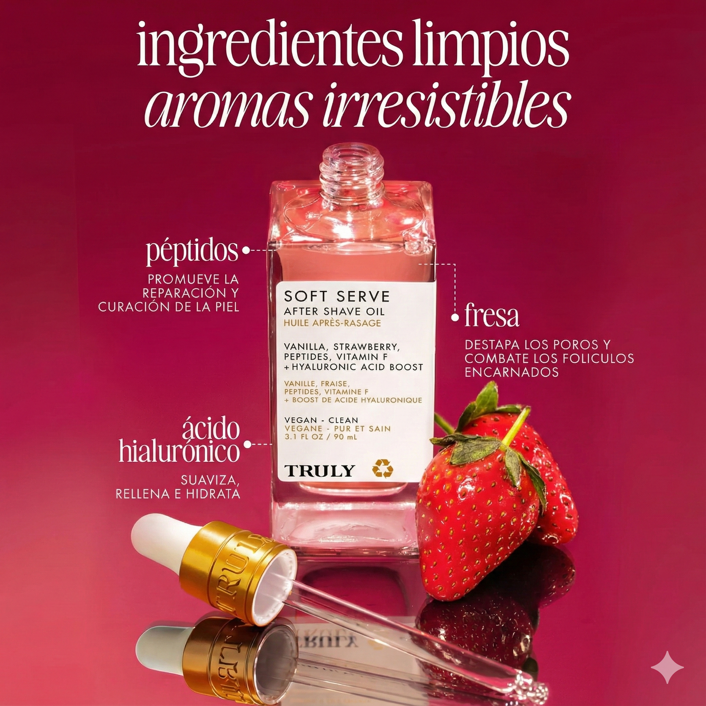 TRULY™ Soft Serve – Aceite Suavizante y Aclarante Íntimo