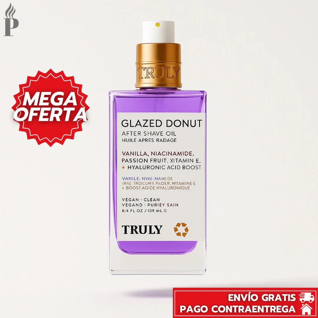 TRULY™ GLAZED DONUT – Aceite Suavizante y Aclarante Íntimo