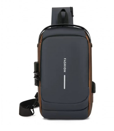 Gray helmet for bikers