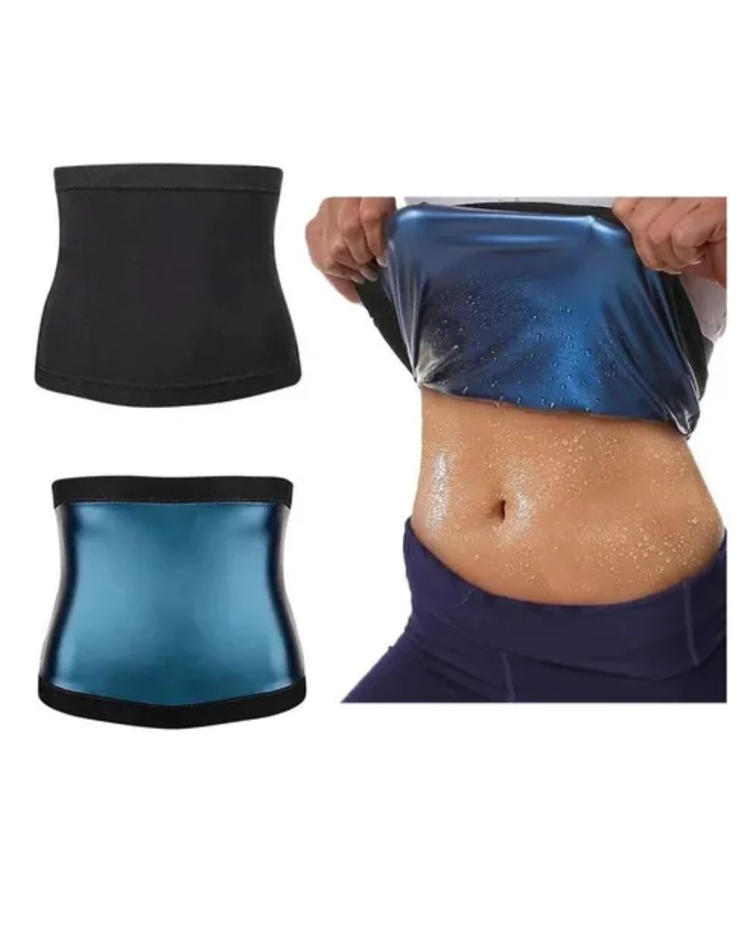 FAJA CINTURILLA TERMICA TELA LATEX