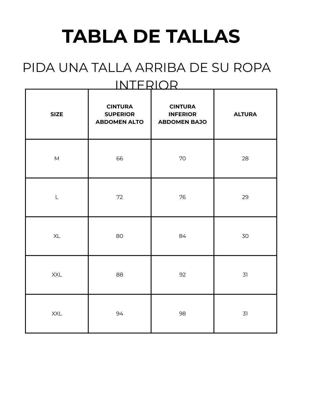 FAJA CINTURILLA TERMICA TELA LATEX