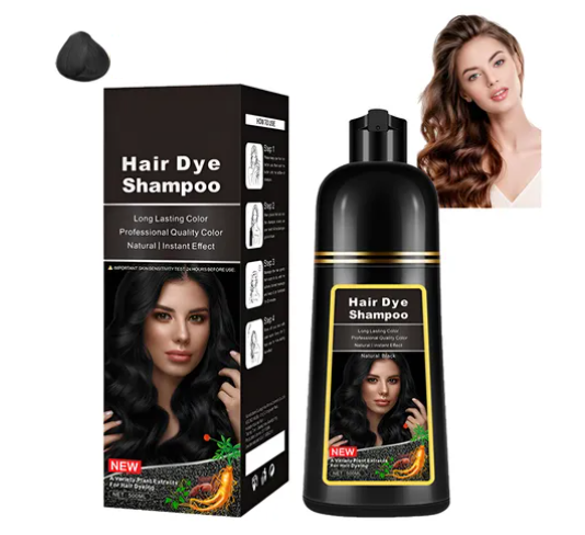 🖤 Shampoo Instantáneo Magic Hair Dye 3 en 1 – 500 ml