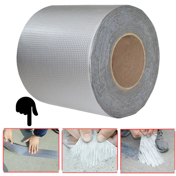 AquaStop Ultra Tape - Cinta tapa goteras de butilo autoadhesiva