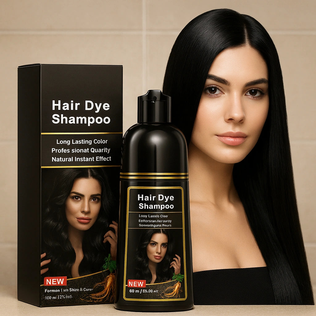 🖤 Shampoo Instantáneo Magic Hair Dye 3 en 1 – 500 ml