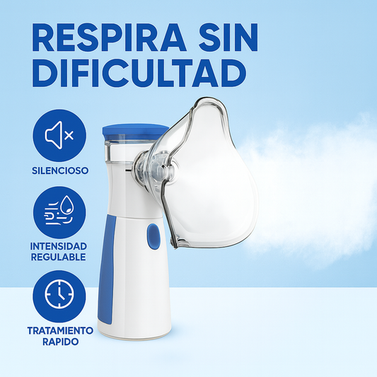 RESPIRA LIBRE YA: Nebulizador Portátil