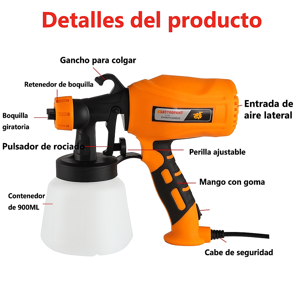 Pistola Pulverizadora Spray