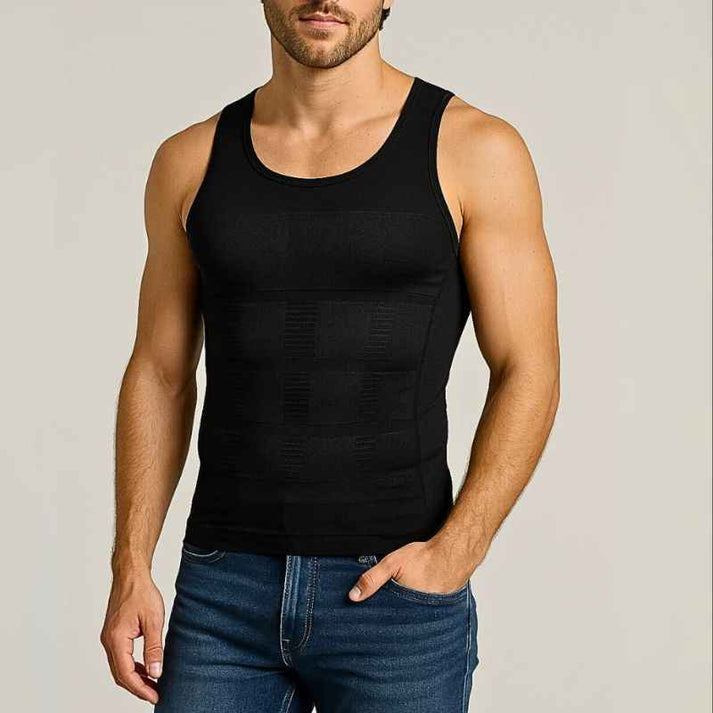 Camiseta de Compresión ShapeMax Blanca