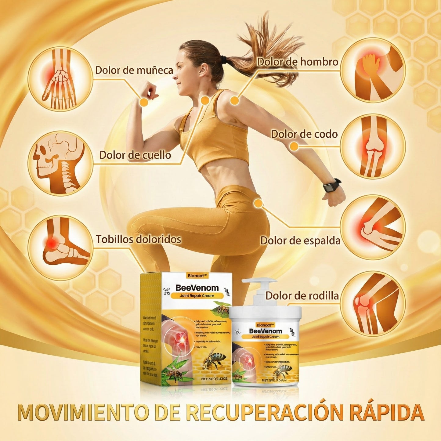 Bee Venom Art - Crema Terapia Articular con Apitoxina 2X1